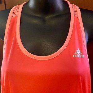 Adidas Sports Coral Top ~ Size Large ~ NWT